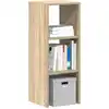 Image de vidaXL Bibliothèque empilable chêne sonoma 30x30x80 cm bois ingénierie