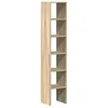 Image de vidaXL Bibliothèques 2 pcs empilable chêne Sonoma Bois d'ingénierie, étagère, étagère à Livres, Support de Livre, Armoire de Rangement