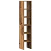 Image de vidaXL Bibliothèques 2 pcs empilable Vieux Bois Bois d'ingénierie, étagère, étagère à Livres, Support de Livre, Armoire de Rangement