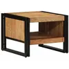 Image de vidaXL Table Basse 50x50x38 cm Bois Massif Acacia, Table latérale, Table de Salon, Table d'accent, Bout de canapé, Table Centrale, Table à thé