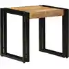 Image de vidaXL Table basse Marron 40 x 40 x 38 cm Bois de mangue massif