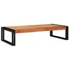 Image de vidaXL Étagère de salle de bain avec étagère Marron 100 x 50 x 23 cm, Etagère rectangulaire moderne pour la salle de bain, rangement compact, design fonctionnel, gain de place