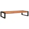 Image de vidaXL Étagère de Salle de Bain avec étagère Marron 120 x 50 x 23 cm, Etagère rectangulaire Moderne pour la Salle de Bain, Rangement Compact, Design Fonctionnel, Gain de Place