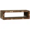 Image de vidaXL Meuble TV 80 x 30 x 25 cm Bois massif de récupération