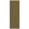 Image de vidaXL Tapis d'entrée Marron et Noir 120 x 350 cm Polyamide et PVC, Tapis d'entrée rectangulaire, antidérapant, Robuste, intérieur, extérieur, absorbeur d'humidité