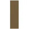 Image de vidaXL Tapis d'entrée Marron et Noir 120 x 400 cm Polyamide et PVC, Tapis d'entrée rectangulaire, antidérapant, Robuste, intérieur, extérieur, absorbeur d'humidité