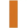 Image de vidaXL Tapis d'entrée Orange et Noir 120 x 400 cm Polyamide et PVC, Tapis d'entrée rectangulaire, antidérapant, Robuste, intérieur, extérieur, absorbeur d'humidité