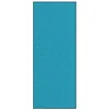 Image de vidaXL Tapis d'entrée Autre Cyan et Noir 120 x 300 cm Polyamide et PVC, Tapis d'entrée rectangulaire, antidérapant, Robuste, intérieur, extérieur, absorbeur d'humidité