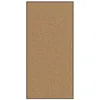 Image de vidaXL Tapis d'entrée Crème et Noir 120 x 250 cm Polyamide et PVC, Tapis d'entrée rectangulaire, antidérapant, Robuste, intérieur, extérieur, absorbeur d'humidité
