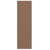 Image de vidaXL Tapis d'entrée Marron et Noir 120 x 400 cm 100% Polyamide