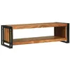 Image de vidaXL Table Basse Marron 120 x 50 x 38 cm Bois d'Acacia Massif, Table Basse stylée, pièce maîtresse Moderne, déco Minimaliste Pratique et idéale pour Le Rangement à la Maison