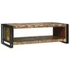 Image de vidaXL Table Basse Multicolore 120 x 50 x 38 cm Bois Recyclé Solide, Table Basse stylée, pièce maîtresse Moderne, déco Minimaliste Pratique et idéale pour Le Rangement à la Maison
