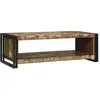 Image de vidaXL Table basse Multicolore 120 x 50 x 38 cm Bois Recyclé Solide