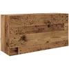 Image de Armoire murale de bain vieux bois 80x25x40 cm bois d ingénierie
