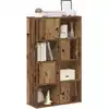 Image de vidaXL Bibliothèque vieux bois 60x24x101,5 cm bois d'ingénierie