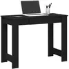 Image de vidaXL Bureau noir 100x45x75 cm bois d'ingénierie