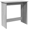 Image de vidaXL Bureau Sonoma Gris 80x40x75 cm Bois d'ingénierie, Bureau, Bureau d'étude, Bureau d'ordinateur, mobilier de Bureau à Domicile