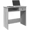 Image de vidaXL Bureau sonoma gris 80x40x75 cm bois d'ingénierie