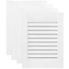 Image de vidaXL Porte de Cabinet 4 pièces Blanc 69 x 49,4 cm Bois de pin massif