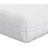 Image de vidaXL Matelas Blanc 80 x 160 cm Ressort ensaché, Confort De Chambre, Design Rectangulaire, Matelas à Ressorts Chic, Soutien Amélioré, Ressorts Ensachés, Surface de Sommeil Douillette