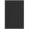 Image de vidaXL Paillasson Noir 40x60 cm, paillasson de Bienvenue, paillasson de Porte intérieur, paillasson d'entrée, paillasson de Porte extérieur