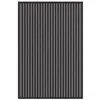 Image de vidaXL Tapis d'entrée Noir 60 x 90 cm Polypropylène