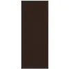 Image de vidaXL Paillasson Marron 60x150 cm