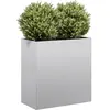Image de vidaXL Jardinière 80x40x80 cm acier galvanisé