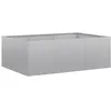 Image de vidaXL Jardinière 120x80x40 cm Acier galvanisé, Pot de Fleurs, Support de Plantes, lit surélevé, Support de jardinière, bac à Plantes