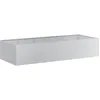 Image de vidaXL Jardinière 200x80x40 cm Acier galvanisé, Pot de Fleurs, Support de Plantes, lit surélevé, Support de jardinière, bac à Plantes