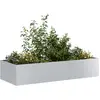 Image de vidaXL Jardinière 200x80x40 cm acier galvanisé