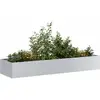 Image de vidaXL Jardinière 280x80x40 cm acier galvanisé