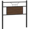 Image de vidaXL Tête de lit de Remplacement chêne Marron 75 cm Bois d'ingénierie et