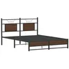 Image de vidaXL Cadre de lit sans Matelas chêne Marron 150x200 cm