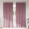 Image de vidaXL Rideaux occultants 2 pcs Rose foncé 140 x 245 cm Velours