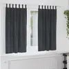 Image de vidaXL Rideaux occultants 2 pcs Gris clair 140 x 175 cm Velours