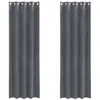 Image de vidaXL Rideaux occultants 2 pcs Gris Clair 140 x 260 cm Velours, Rideaux occultants élégants, en Velours Chic, pour Chambre, Salon et décoration intérieure