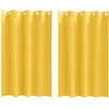 Image de vidaXL Rideaux occultants avec Anneaux 2 pcs Jaune Moutarde, Rideaux Modernes pour Le Salon, occultants, draps légers, en Polyester, pour Plus d'intimité