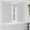 Image de vidaXL Rideaux occultants avec anneaux 2 pcs Gris pâle 175 x 140 cm