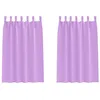 Image de vidaXL Rideaux occultants avec Anneaux 2 pcs Violet 175 x 140 cm, Rideaux Modernes pour Le Salon, occultants, draps légers, en Polyester, pour Plus d'intimité