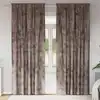 Image de vidaXL Rideaux en velours 2 pcs Cappuccino 225 x 140 cm Velours