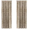 Image de vidaXL Rideau avec des Rideaux 2 pcs Champagne 225 x 140 cm Velours, Rideaux Salon, Panneaux en Velours Traditionnels, occultants et pour l'intimité dans Un déco Chic.