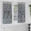 Image de vidaXL Rideaux en velours 2 pcs Gris Argenté 175 x 140 cm Velours