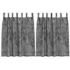 Image de vidaXL Rideau avec des Rideaux 2 pcs Gris 140 x 140 cm Velours, Rideaux Salon, Panneaux en Velours Traditionnels, occultants et pour l'intimité dans Un déco Chic.