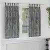 Image de vidaXL Rideaux en velours 2 pcs Gris 175 x 140 cm Velours