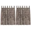 Image de vidaXL Rideau avec des Rideaux 2 pcs Cappuccino 140 x 140 cm Velours, Rideaux Salon, Panneaux en Velours Traditionnels, occultants et pour l'intimité dans Un déco Chic.