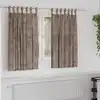 Image de vidaXL Rideaux en velours 2 pcs Cappuccino 140 x 140 cm Velours