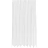 Image de vidaXL Rideau en Dentelle Floral Blanc 245 x 200 cm Polyester, Rideaux pour Salon, rectangulaires, Modernes en Dentelle, filtrant la lumière, Panneaux de confidentialité