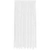 Image de vidaXL Rideau en Dentelle avec des Rideaux Blanc 260x200cm Polyester, Rideaux pour Salon, rectangulaires, Modernes en Dentelle, filtrant la lumière, Panneaux de confidentialité