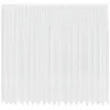 Image de vidaXL Rideau en Dentelle Floral Blanc 280 x 500 cm Polyester, Rideaux pour Salon, rectangulaires, Modernes en Dentelle, filtrant la lumière, Panneaux de confidentialité